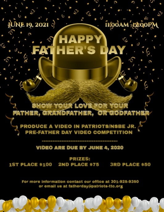 Pre-Father's Day Video Competition