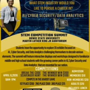 2026 STEM Competition Flyer - April 8th, 2026