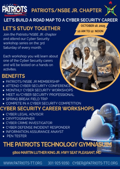 Cyber Security Workshops Flyer