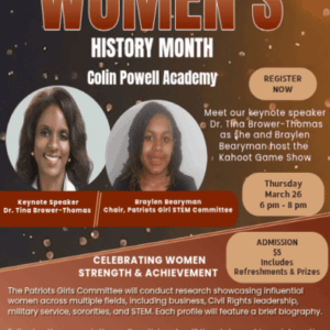 Womens History Month Flyer