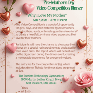 Mothers Day Competition and Dinner 2026