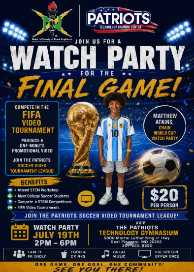 FIFA Watch Party Flyer