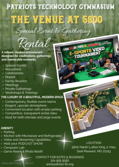 The Venue at 5800 Event Rental space